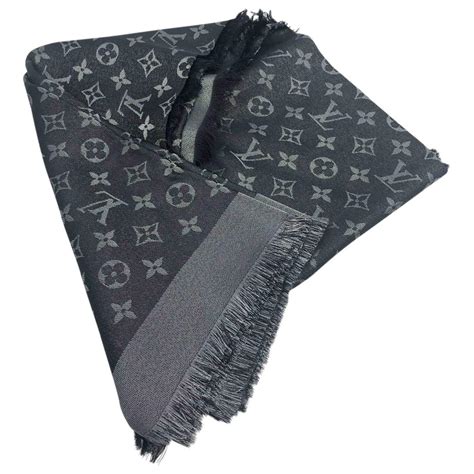 replica louis vuitton winter scarf|louis vuitton scarf men's grey.